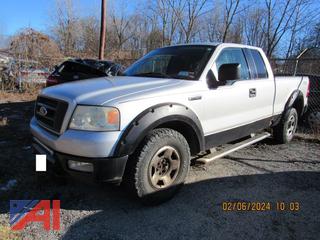2004 Ford F150 Extended Cab Pickup Truck